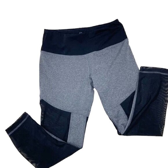90 Degree by Relfex Mesh Panel Cropped Legging Sz S - Picture 1 of 5